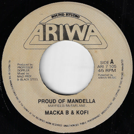 Proud Of Mandela / Black Man