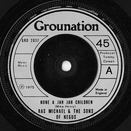 None A Jah Jah Children / Glory Dawn