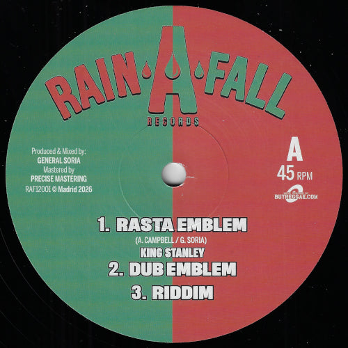 Rasta Emblem / Dub Emblem / Riddim / Chant Down Babylon / Chant Dem Down / Dub Ver