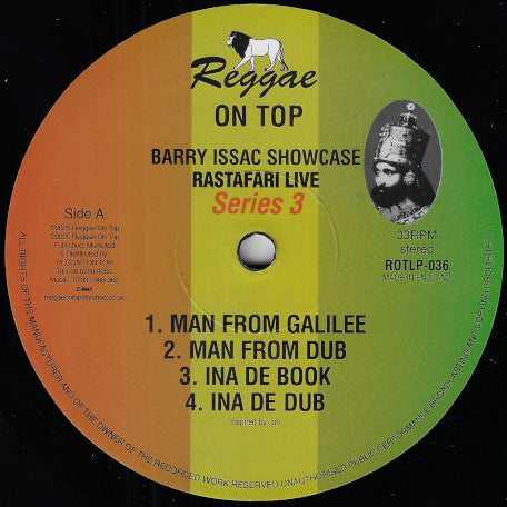Barry Isaac Showcase Rastafari Live Series 3