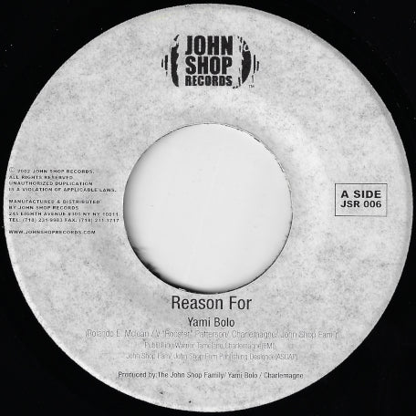 Reason For / Red Light City Inst