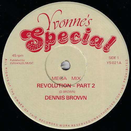 Revolution Part 2 Mega Mix / Revolution First Cut / If This World Was mine