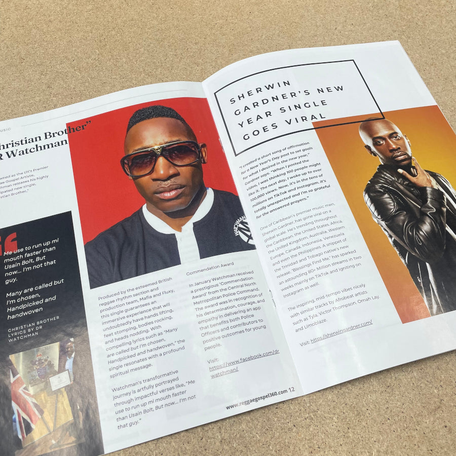 RG360 Mag - A Gospel Reggae Music Issue No 1