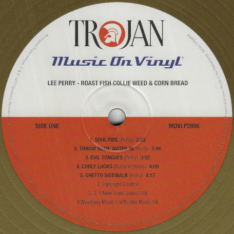 Roast Fish, Collie Weed And Corn Bread