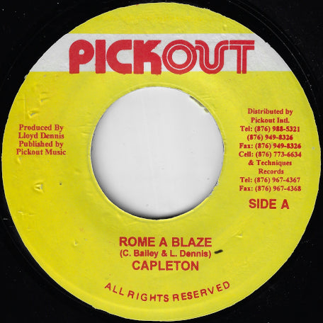 Rome A Blaze / Hard Rock