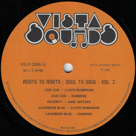 Roots To Roots Soul To Soul Vol 2