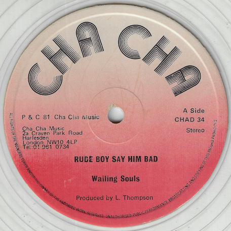 Rude Boy Say Him Bad / Tell Me Whats Going On