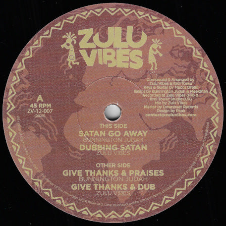 Satan Go Away / Dubbing Satan / Give Thanks & Praises / Give Thanks & Dub