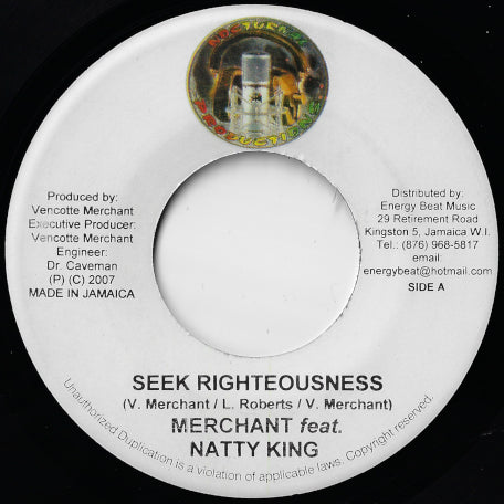 Seek Righteousness / Ends Out Riddim
