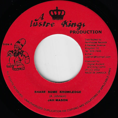 Share Some Knowledge / Share Jah Love
