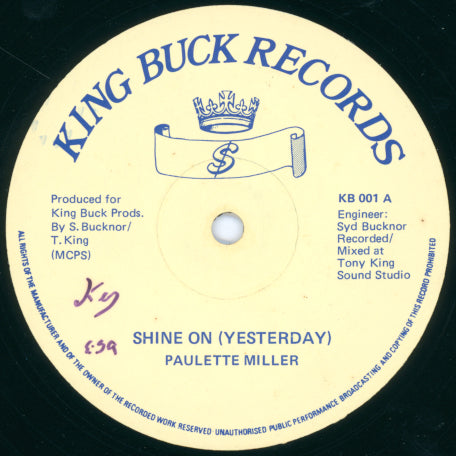 Shine On (Yesterday) / Inst