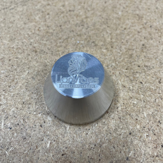 Silver Lion Vibes Record Middle 45 Adaptor