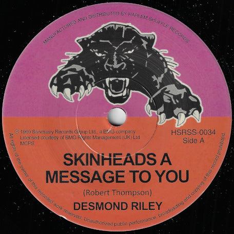 Skinheads A Message To You / If I Had Wings