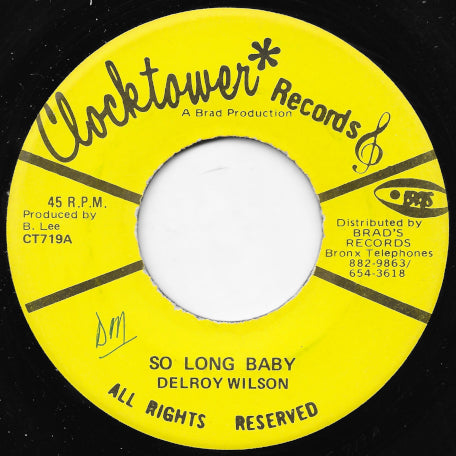 So Long Baby / Ver