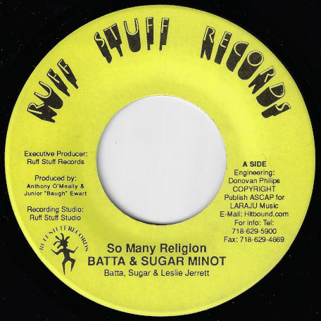 So Many Religion / Ruff Religion Dub