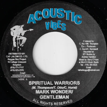 Spiritual Warriors / Alto Ego Riddim