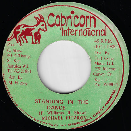 Standing In The Dance / Ver
