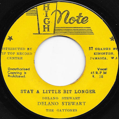 Stay A Little Bit Longer / Version II
