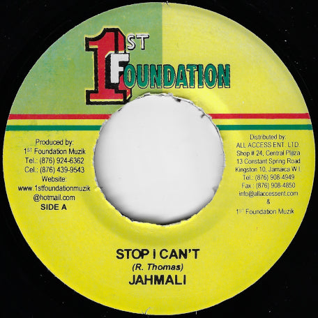 Stop I Cant / Riddim