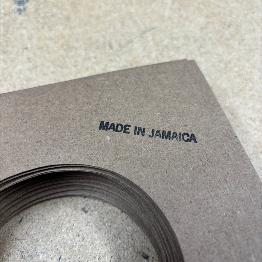 X25 7inch Taktical Brown Jamaican Made Sleeve Stamped Made In Jamaica