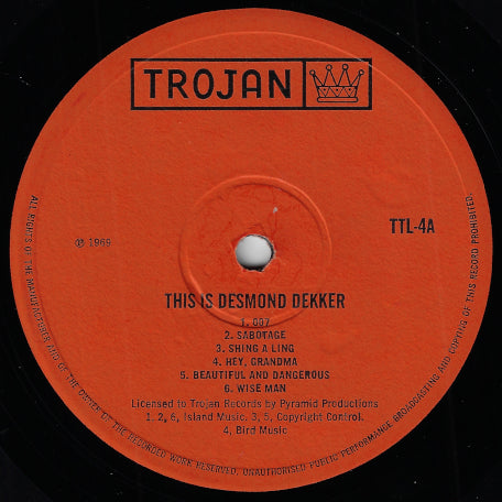 This Is Desmond Dekker