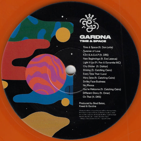 SIGNED ORANGE VINYL Time & Space