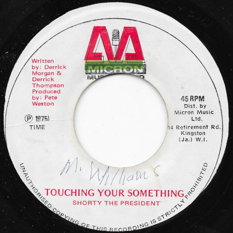 Touching Your Something / Version Of Your Something