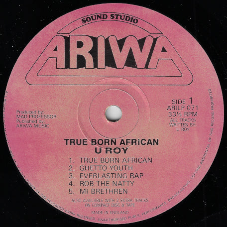 True Born African