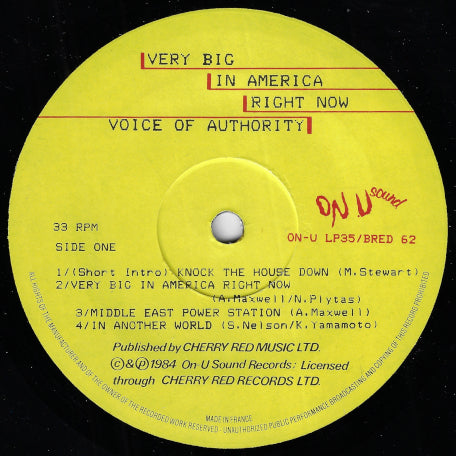 Very Big In America Right Now