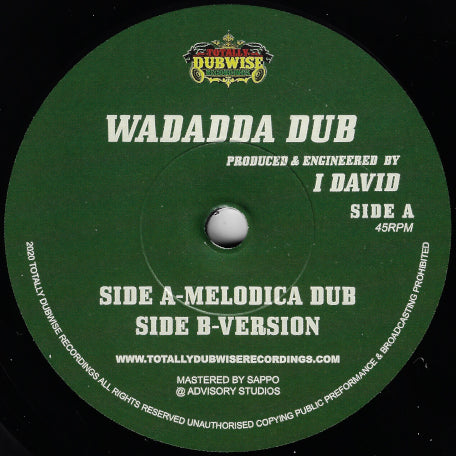 WADADDA DUB Melodica Dub / Ver