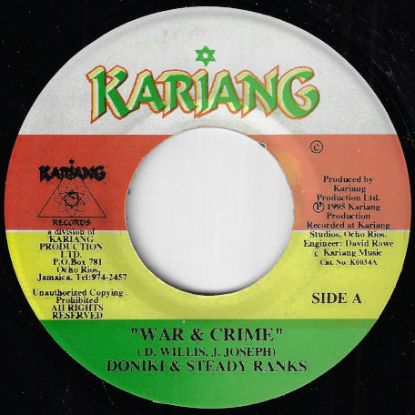 War And Crime / Ver