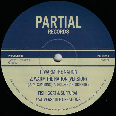 Warm The Nation / Ver / Dub Warmth