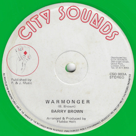 Warmonger / Radical Style