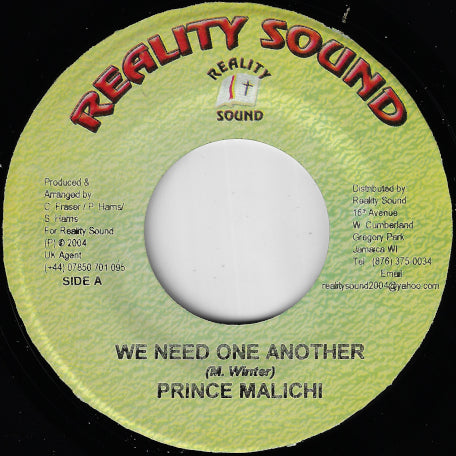 We Need One Another / Survival Riddim