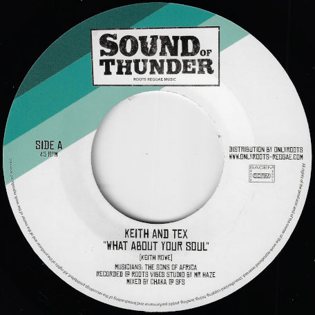 What About Your Soul / What About Your Dub