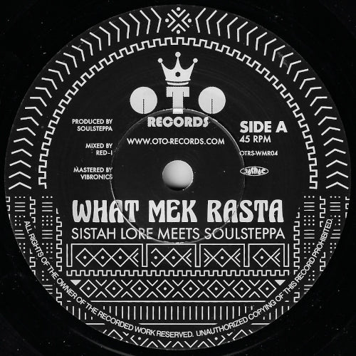 What Mek Rasta / Rasta Dub