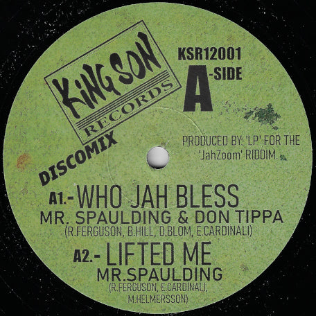 Who Jah Bless / Lifted Me / Million Way / Rasta Love / Veteran