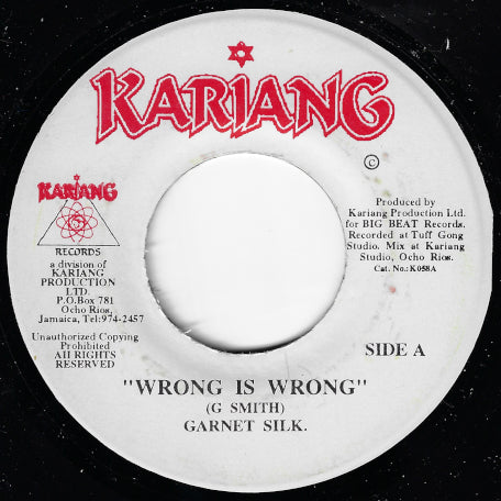 Wrong Is Wrong / Ver
