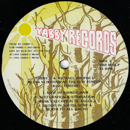 Yabby U And Michael Prophet Meets Scientist At The Dub Station