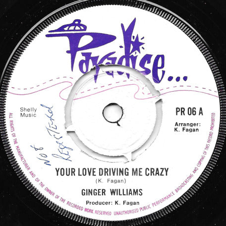 Your Love Driving Me Crazy / Inst
