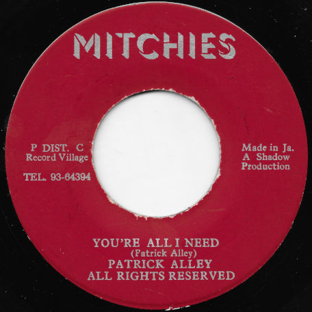 You're All I Need / Dub In Need