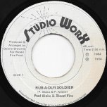 Rub A Dub Soldier / Ver - Paul Blake And Blood Fire / Blood Fire Posse