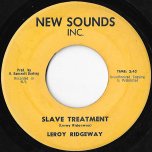 Slave Treatment / Ver - Leroy Ridgeway