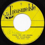 When You Are Wrong / I Am In Love - The Techniques And Baba Brooks