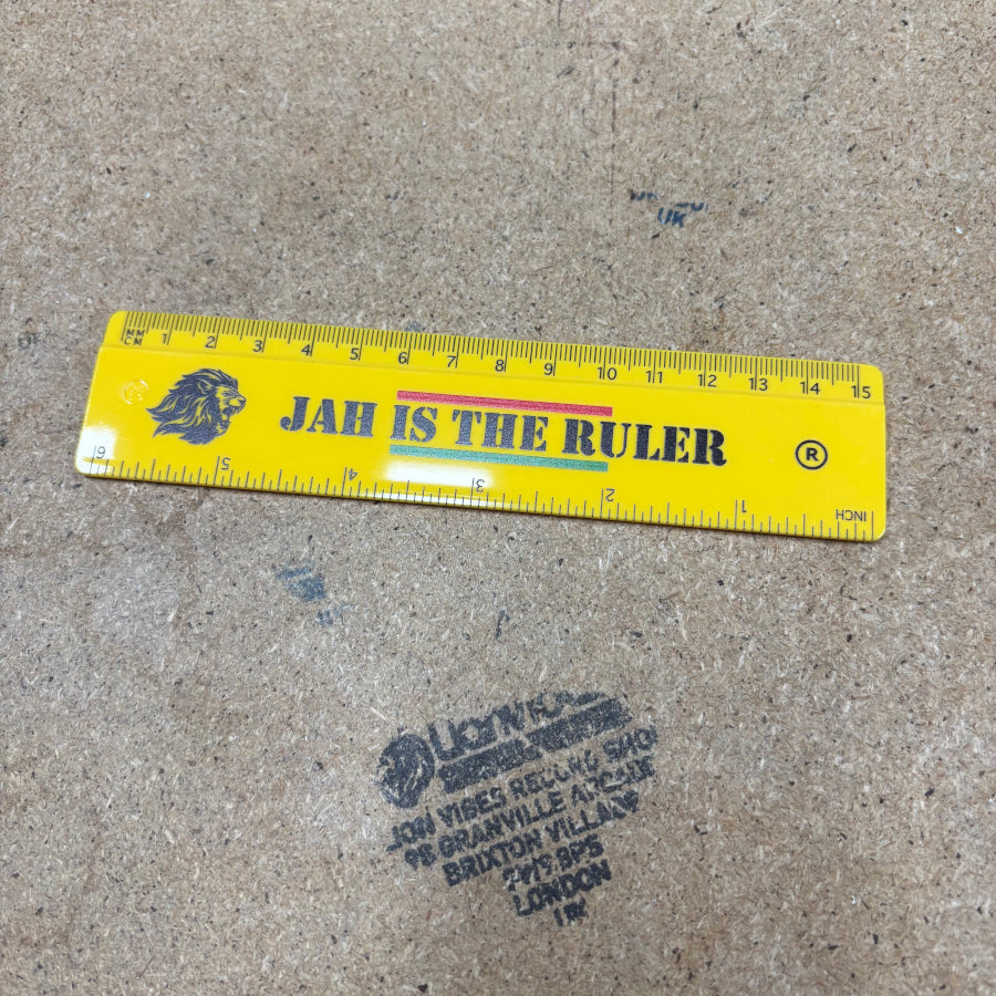 15cm Jah Is The Ruler - Measuring Ruler