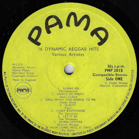 16 Dynamic Reggae Hits