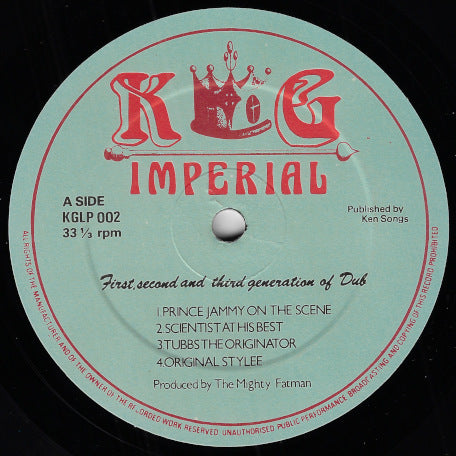 First, Second And Third Generation Of Dub