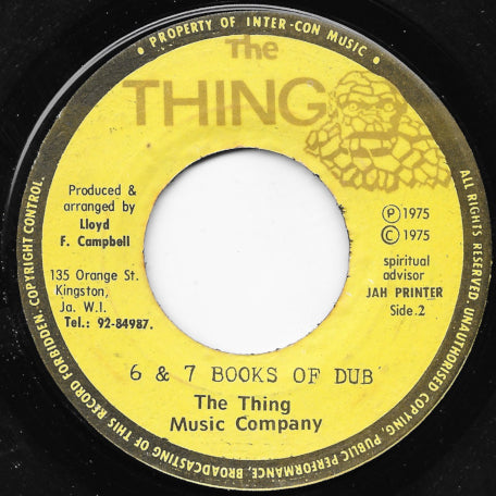 Promise / 6 And 7 Books Of Dub
