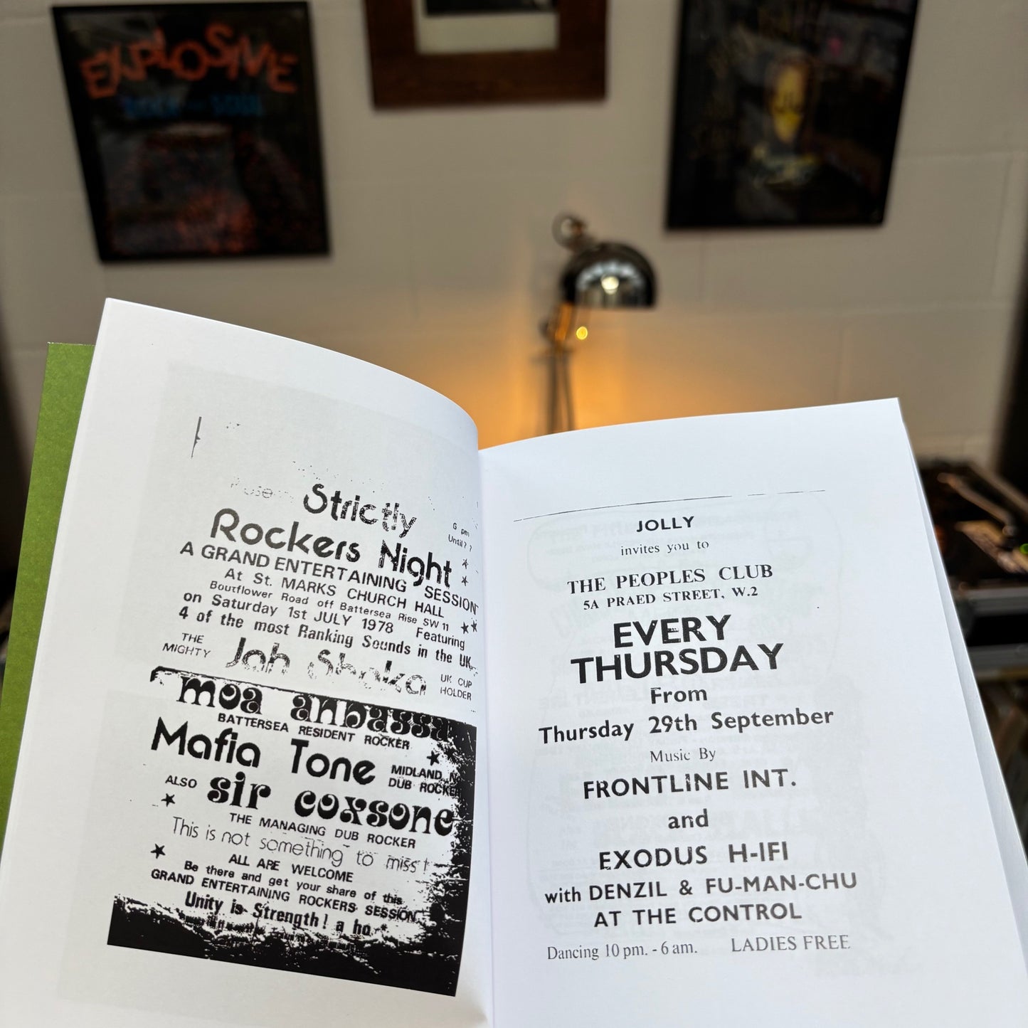 A NIGHT TO REMEMBER UK Soundsystem Flyers 1972 - 1994