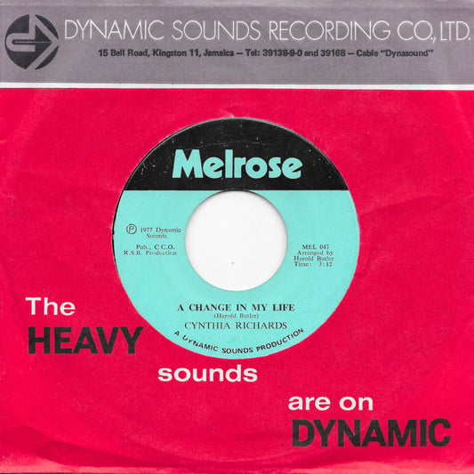 A Change In My Life / Theme From A Change In My Life